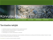 Tablet Screenshot of koivulaukka.com